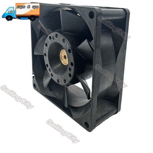 3Pin Inverter Cooling Fan For Sanyo SANACE80 109P0824A210 24VDC 0.29A 80*80*32mm - Picture 3 of 5
