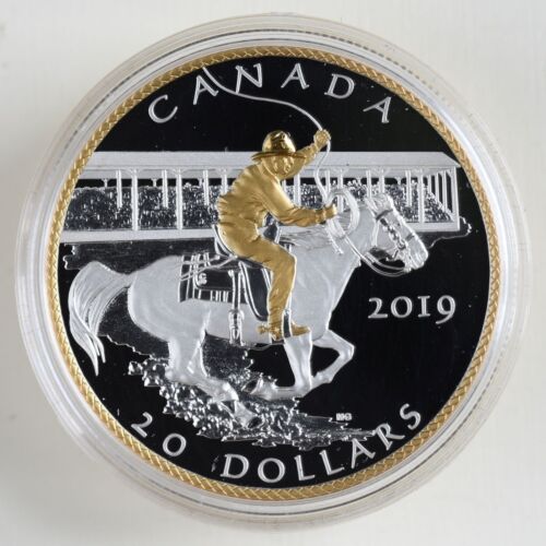 2019 Canada 20 $ Calgary Stampede: Victory Stampede 99,99% Fine Silver Coin