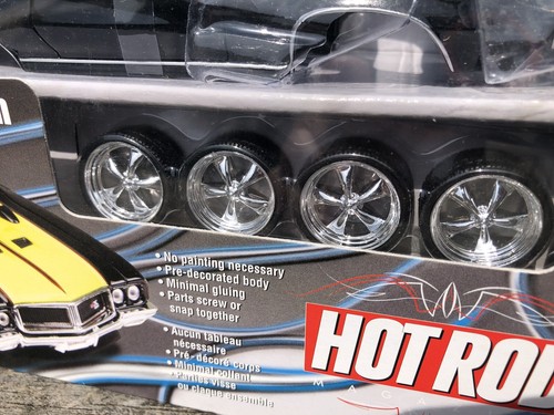 ‘70 Buick GSX Custom Hot Rod Classic Metal Works 1:26 Metal Model Kit New Black - Picture 6 of 11