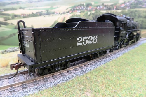 Bachmann Spectrum H0 DCC-DIGITAL 83605 US-Dampflok mit Tender 2-8-0 No.2526 ATSF - Picture 4 of 10