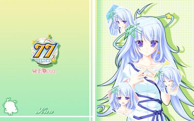 Anime sevens and two stars meet again kuu girls looking Custom Gaming Mat Desk