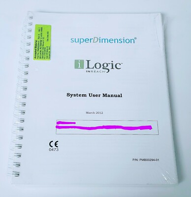 Super Dimension illogical Inreach System User Manual