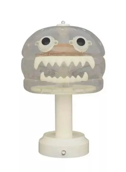 MEDICOM TOY x UNDERCOVER HAMBURGER LAMP CLEAR BRAND NEW