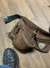 McGuire Nicholas Carpenter Tool Belt Leather Pouches Contractor Nail Apron