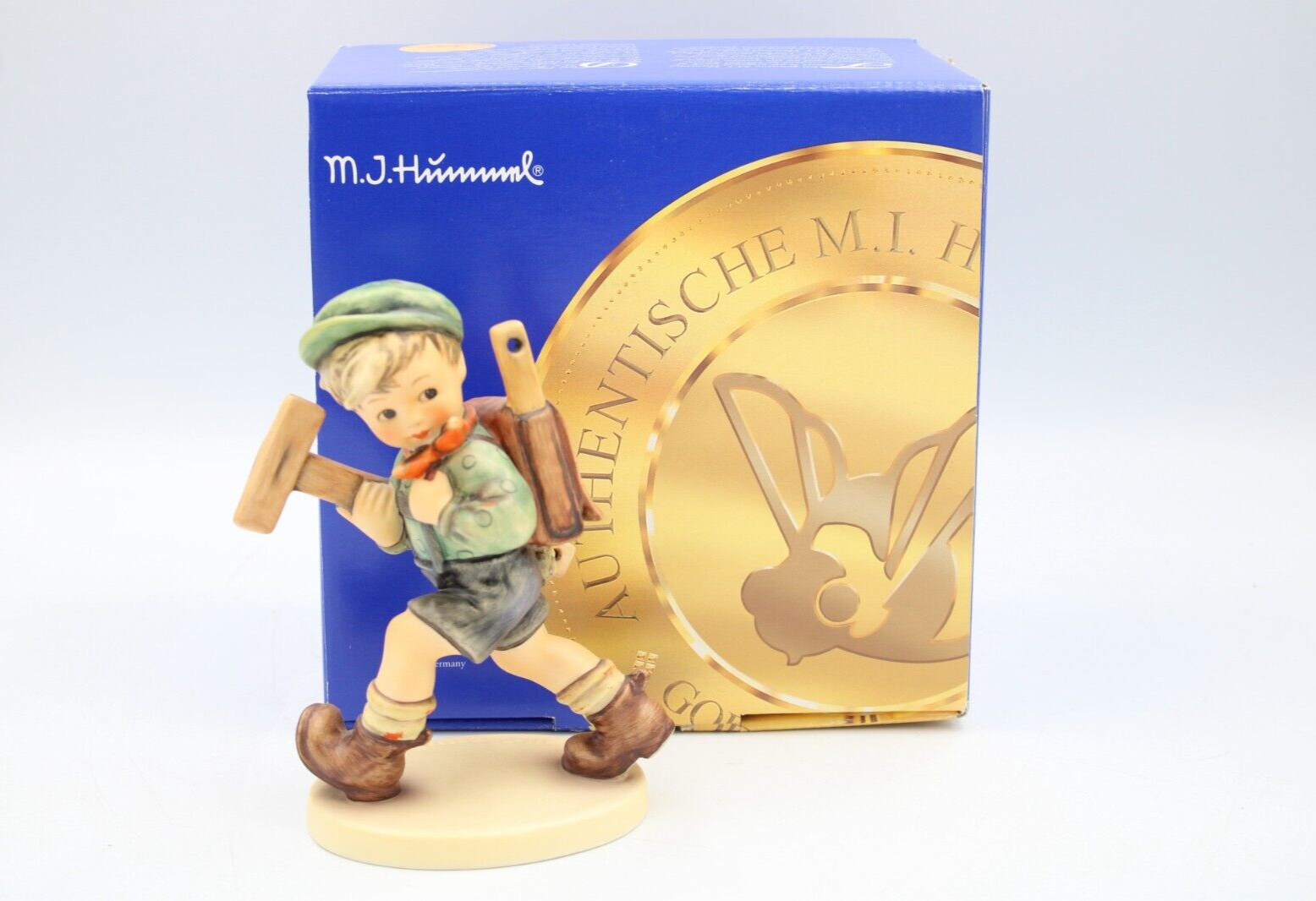 Goebel Hummel Porzellan Figur Hum 410/I Schulausreißer H 15 cm in OVP neuwertig