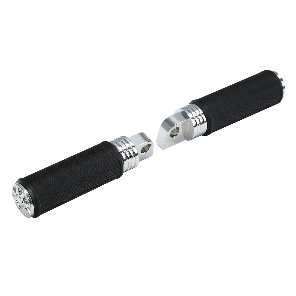 Reposapiés de montaje masculino apto para Harley Sportster Touring Street Road Glide Foto 4 de 4