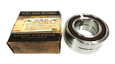 MRC Angular Contact Ball Bearing Pair 211RDB-100 NOS