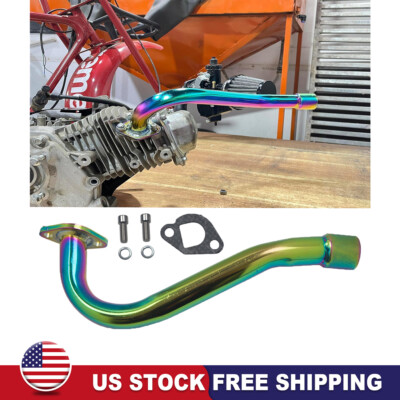 Exhaust Header Pipe for Predator 196cc 212cc GX160 GX200 Go Kart DuroMa* 7Hp