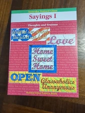 Aanraku Stained Glass "Sayings I" Thought & Truisms ~ 24 Patterns