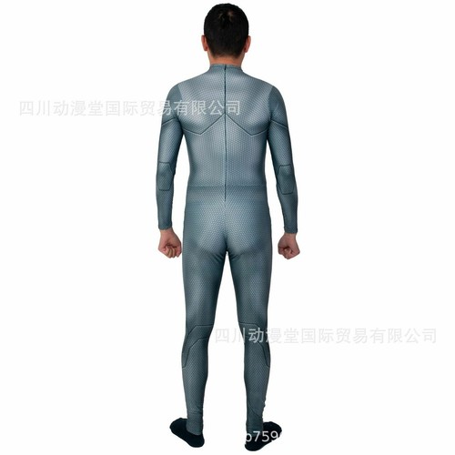 Batman Jumpsuit Superhero Bodysuit Cosplay Costume Zentai Halloween Adult/Kids - Picture 6 of 12