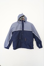 Vtg 90s Patagonia Ski Jacket blue purple Kids' s sz 14 snow skirt flecce line