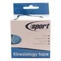 Isport Performance Kinesiology Tape, Blue, 5cm X 5m Roll - For Sports Injuries on sale Isport Performance Kinesiology Tape, Blue, 5cm X 5m Roll - For Sports Injuries on sale