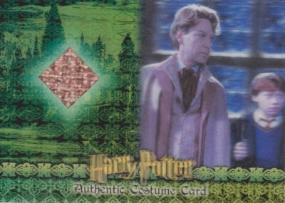 WORLD HARRY POTTER IN 3D KENNETH BRANAGH AS PROFESSOR LOCKHART C3 COSTUME CARD