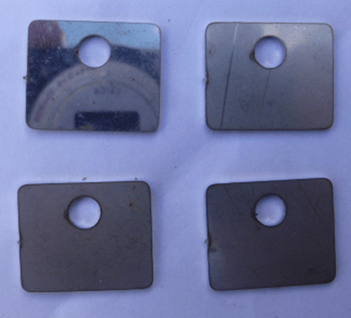 Contura Stove Glass Clips Set of 4 Metal Clips and 4 Screws 5mm - Picture 3 of 5