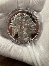 1oz Buffalo Silver Round .999 One Troy Ounce Fine Silver Bullion FOB 80.98 per troy oz