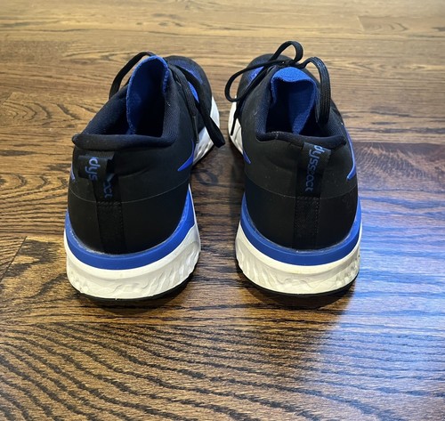 Nike men sneakers Sz. 14 Odyssey React 2 Flyknit Black Racer Blue - Picture 7 of 8