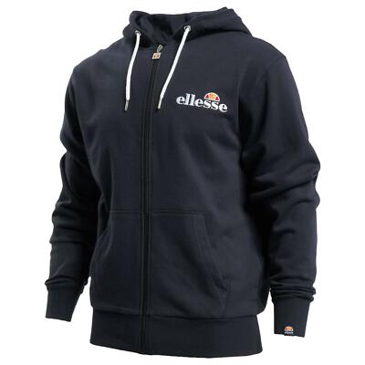Ellesse SHS08782 Briero Fz Hoody Zip Hoodie in Navy