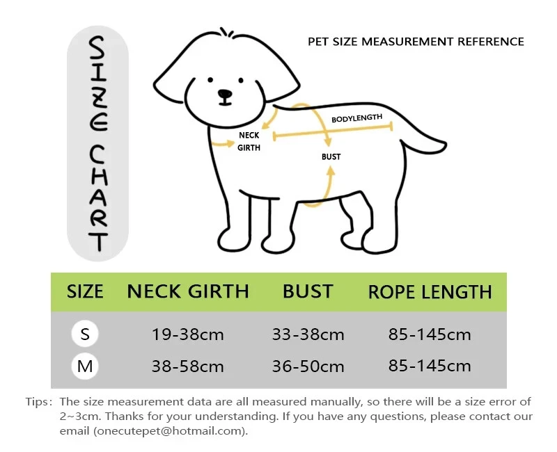 Dog Harness Collar Leash Macarone Color Pet Small Dog Accessories Cat Supplies