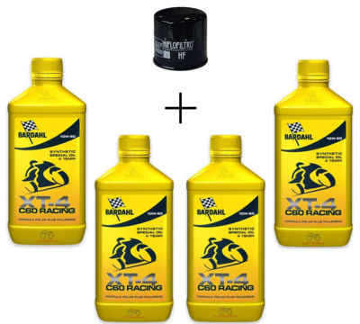 Kit Tagliando Honda Varadero 1000 E VTR 1000 - 4 Litri Olio Bardahl, Filtro Olio E Filtro Aria