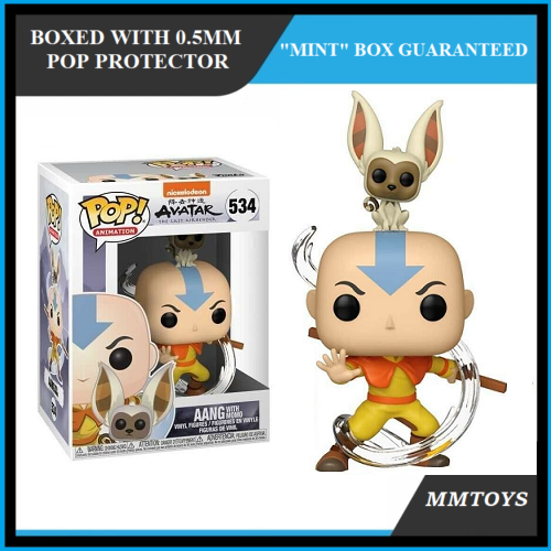 Funko Pop Avatar : AANG with Momo #534 