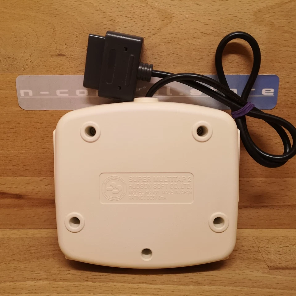 SNES MULTITAP 4 Spieler Mehrspieler Adapter Nintendo Super Famicom Hudson Spiele - Bild 2 von 3