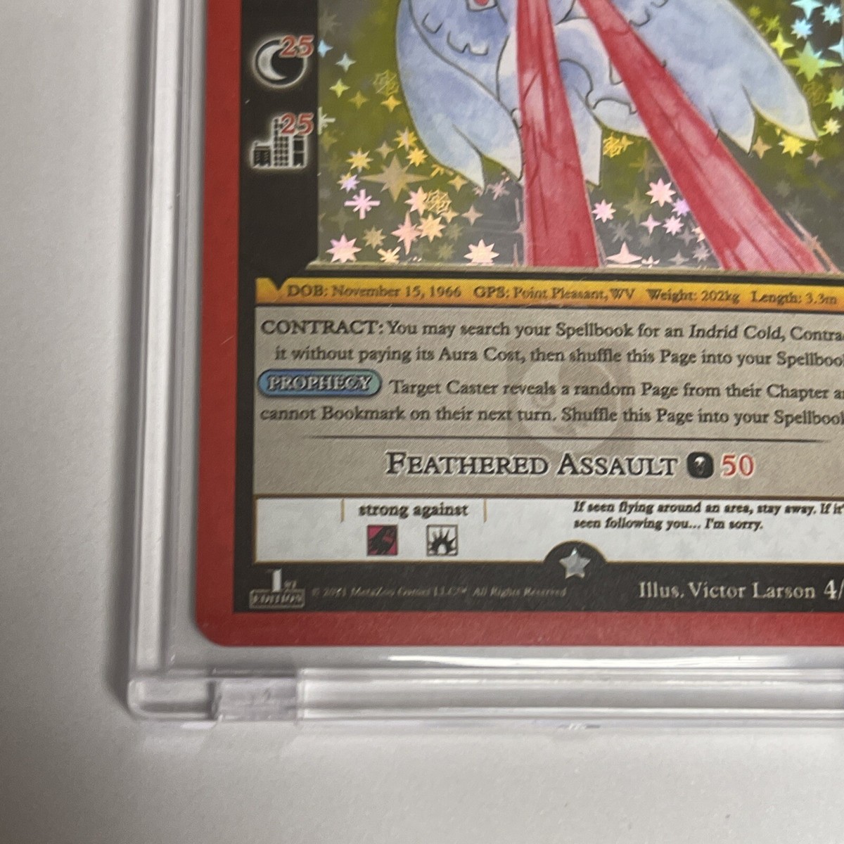 高騰中Zoo Mothmanモンスマン1st edition PSA10 高騰中Zoo Mothmanモンスマン1st edition PSA10 Mothman Full