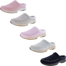 EASY SPIRIT WOMEN'S TRAVELFURR 2 SLIP ON MULE CLOGS