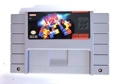 Tetris 2 (Super Nintendo SNES) Video Game Authentic & Tested