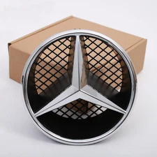 NEW Fit For 08-13 Mercedes Benz W204 Front Grill Star Emblem Chrome Badge Logo