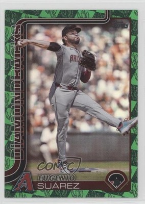 2025 Series 1 Spring Training Green Foilboard 35/99 Eugenio Suarez Suárez 1gm6
