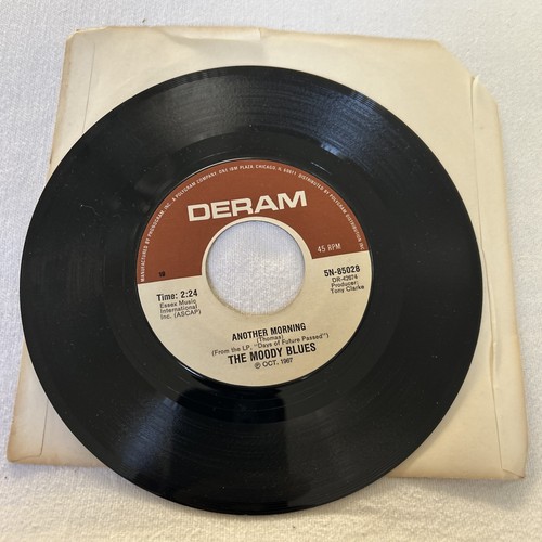 The Moody Blues – Tuesday Afternoon, Another Morning – Deram – 5N-85028 45RPM - Picture 2 of 4