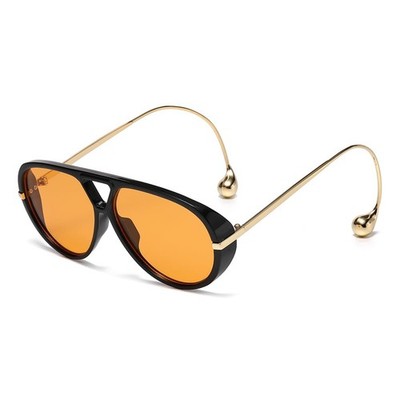 Retro üBergroßE Pilot Sonnenbrille FüR Damen Herren Mode Piloten Sonnenbrille...