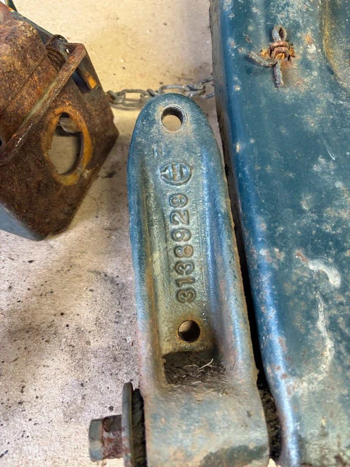 55 NASH Statesman Ambassador 1953 1954 56 kit continental pestillo de montaje de neumáticos 1955 Foto 3 de 4