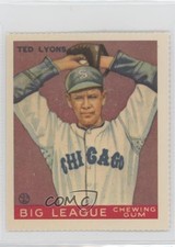 1977 Dover Classic Baseball Cards Reprints Ted Lyons (1933 Goudey) HOF 0bn8