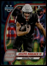 Joseph Manjack IV #107 2024 Bowman University Chrome Teal Lava Refractor 6071