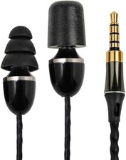 ISOtunes Wired Earplug Headphones, Recently 1 Count Pack of 1 , Black