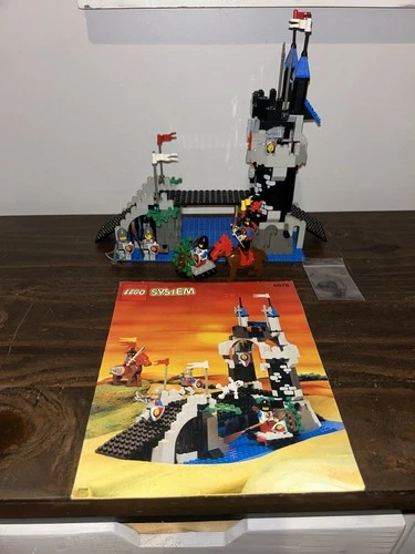 LEGOLAND 6078 royal drawbridge w manual castle vintage complete