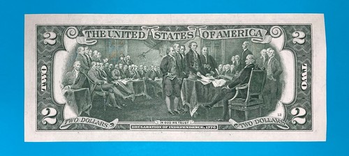 December 23, 1998 (L 12231998 B) BIRTHDAY Note $2 Two Dollar Bill *UNC* - Picture 3 of 4