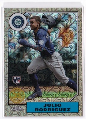 Julio Rodriguez ROOKIE RC SILVER PACK 2022 Topps Update #T87C-30 Mariners