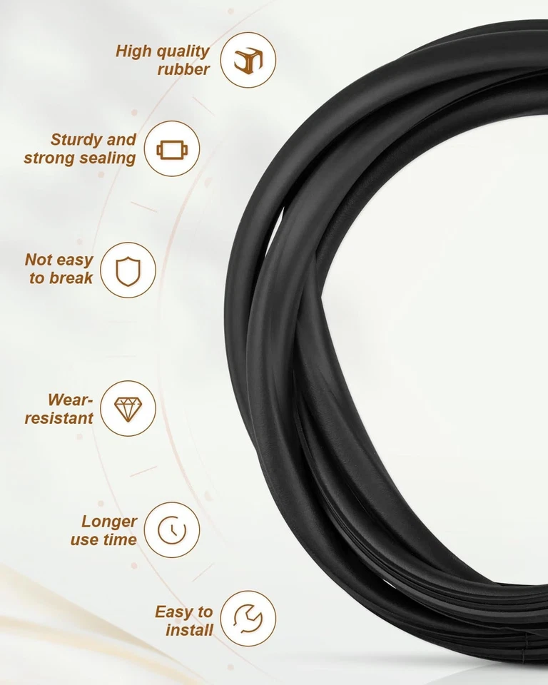 Прокладка уплотнения стекла люка для Lincoln Navigator 1998-2017 для Ford F-150 2001-14 - Изображение 3 из 4