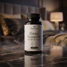 Natural Sleep Aid Melatonin-Free Stress Relief Deep Sleep Support Supplement