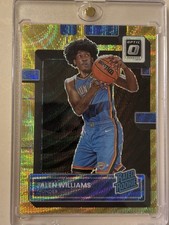 2022-23 Panini Donruss Optic Rated Rookie Jalen Williams #235 Gold Wave /10 FOP
