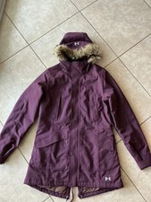 Under Armour Storm ColdGear Infrared Hooded Jacket Women's Maroon Size Medium