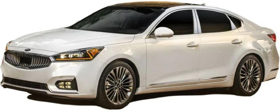 Tapilar de acero inoxidable QAA PP17846 6 piezas para Kia Cadenza 2017-2020 Foto 3 de 4