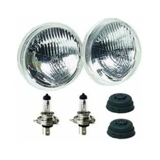 Hella 002850811 Vision Plus Round Conversion Headlight - 5.75" Diameter Pair