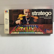 Stratego Vintage Board Game 1977 Milton Bradley Made In The USA 4916
