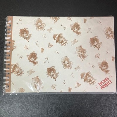 Touhou Project Sketchbook Portable RingBound with Characters