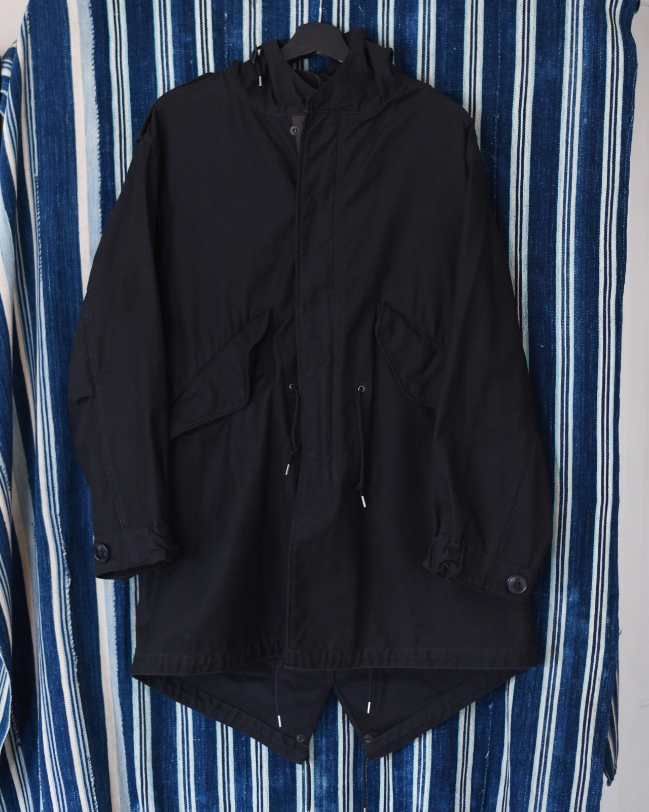 Buzz Rickson’s William Gibson M-51 Fishtail Parka Black Size M Medium US SELLER