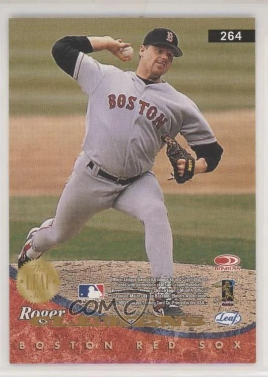 2004 Leaf Passing Through Time Press Proof Red Roger Clemens #264 - Image 2 of 2