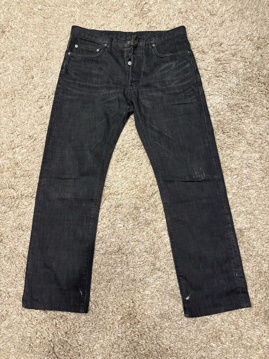 Archive Dior Hedi Slimane 2003/04 Clasp Jeans Made in Japan VTG 31